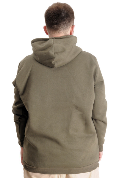 ModeXL Чоловічий світшот з капюшоном - Модель XL, великий розмір, хакі 23540