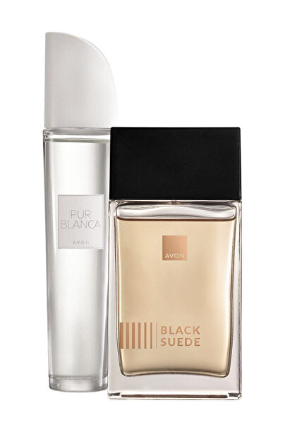AVON Black Suede Erkek Parfüm Ve Pur Blanca Kadın Parfüm Paketi