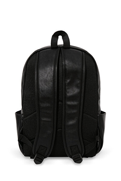 Mavi Black Faux Leather Backpack 0910973 -900