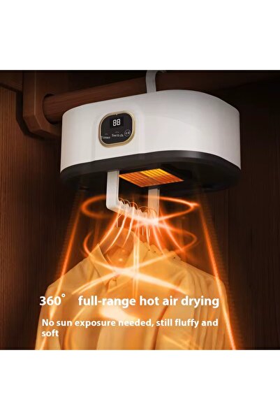 Razo Razo Portable Electric Clothes Dryer, 10 kg, 360° Hot Air, UV Sterilization, Uniform, Fast Drying