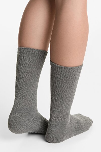 Oysho 2 Pairs of Cotton-Mixed Classic Yoga and Pilates Socks
