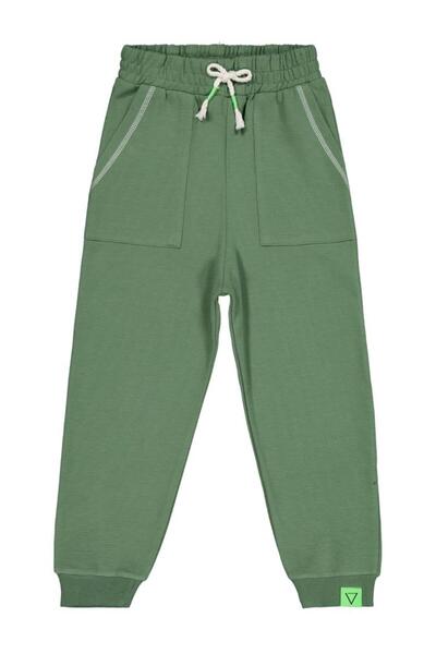 Civil Boys بنطال رياضي للأطفال من عمر 6-9 سنوات - أخضر للأعمار من 8-9 سنوات