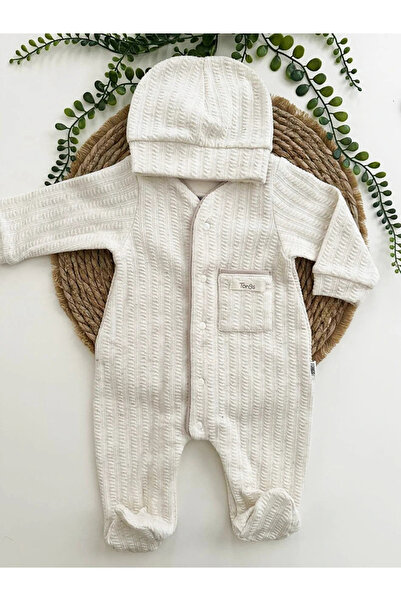 Tongs Erkek Bebek Renewall Ekru Renk Mevsimlik Tulum