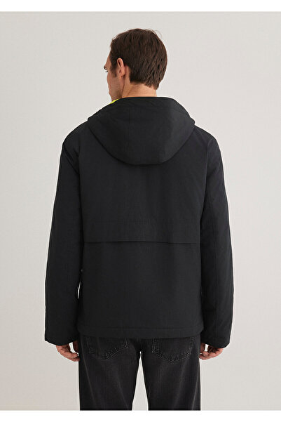 Mavi Hooded Black Jacket Slim Fit / Tight Cut 0110268-900