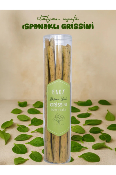 Baca Organik Ispanaklı Grissini