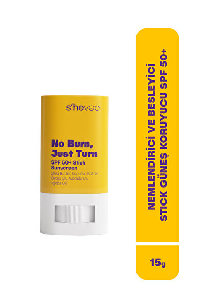 SHE VEC Nemlendirici ve Besleyici Vegan Stick Güneş Koruyucu SPF50+ 50 ml No ...