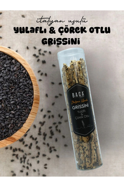 Baca Organik Yulaflı & Çörekotlu Grissini