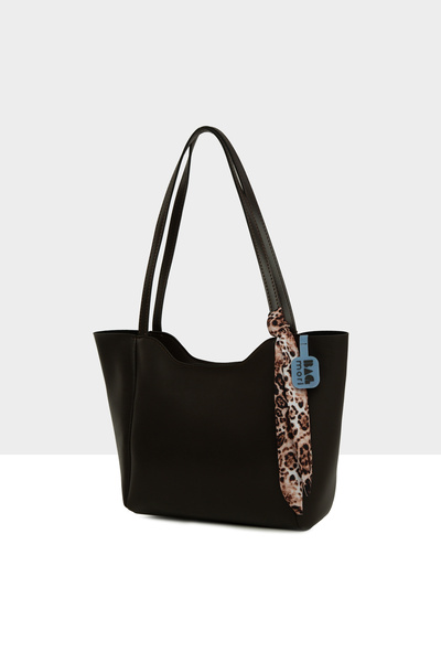 Bagmori Brown Women's Oval Mouth Shawl Bag M000008688