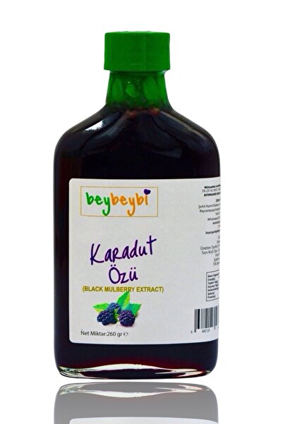 BEYBEYBİ Karadut Özü 260gr (PESTİSİT VE AĞIR METAL ANALİZLİ)
