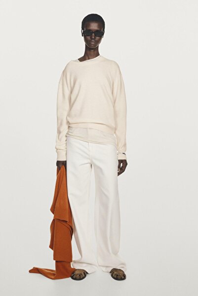 Massimo Dutti %100 kaşmir bisiklet yaka kazak