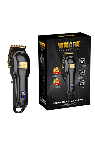 Wmark Masina de tuns profesionala NG-2020C, motor puternic, carcasa full metalica