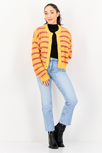 Levi's Women Stripe Long Sleeve Cardigans, Multicolor