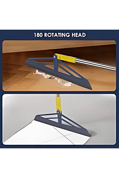 SUPPLIER Floor Squeegee Mop with Long Handle | 35cm Wide Head & 91cm Handle