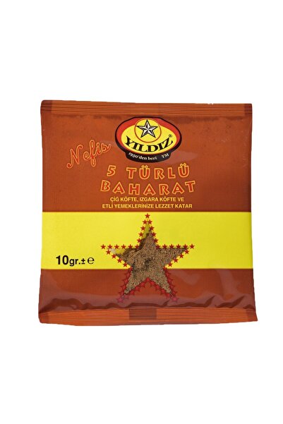 Genel Markalar Yıldız 5 Türlü Baharat 50 Adet