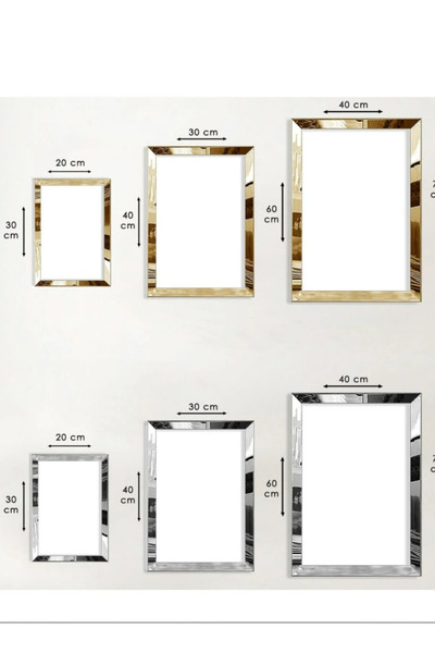 KOLAJTASARIM Σετ ζωγραφικής με κορνίζα 3 τεμαχίων μοντέρνας τέχνης τοίχου από χρυσό πλεξιγκλάς