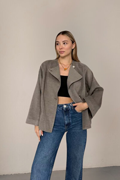 RİGALA VİZON KISA KAŞMİR CEKET