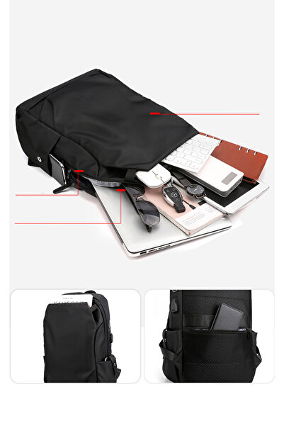 OEM School bag, LITE, Navy blue