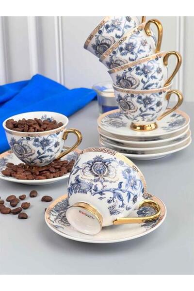 ROSSEV Marenza Set of 6 Turkish Coffee Cups