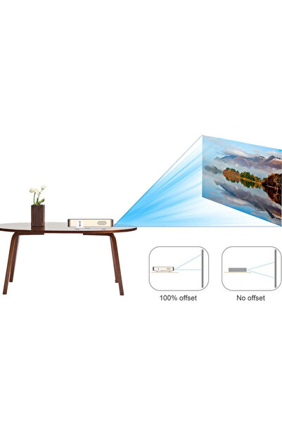 Merlin Ultra Mini Projector - Pocket-Sized Wireless Projector