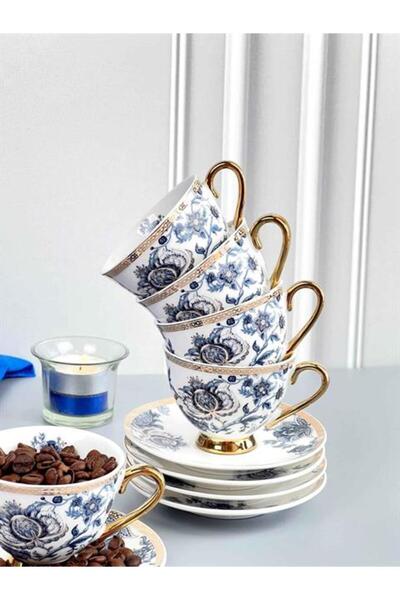 ROSSEV Marenza Set of 6 Turkish Coffee Cups