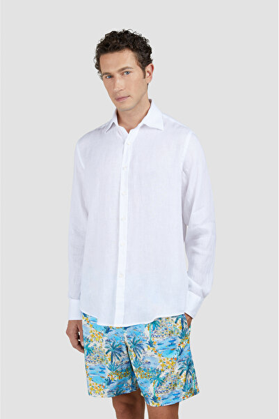 PAUL&SHARK LINEN SHIRT