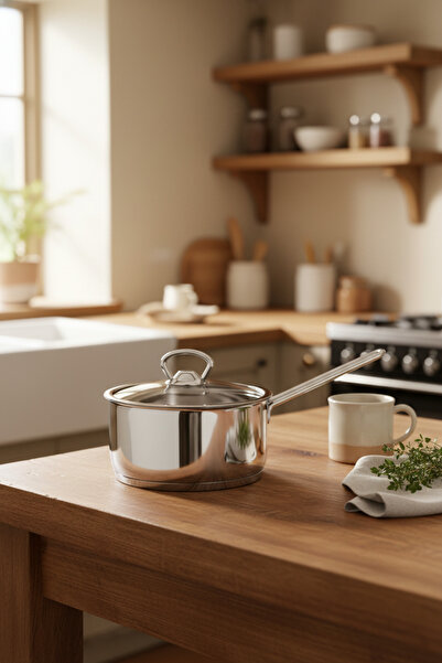 Bambum Poppy - Kaçerola Stainless Steel 12x8 Cm B3059