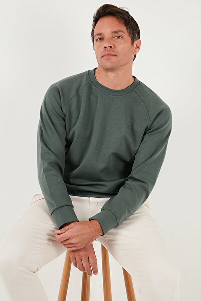 Buratti Stretch Cotton Relaxed Fit Crew Neck Sweat Men's Sweat 5901210