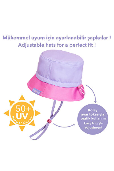 Milk & Moo Milk&Moo Little Mermaid Adjustable Baby Summer Hat 0-18 Months