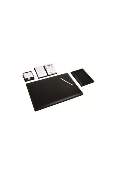 Brons Desk Mat (5) Pieces Classic Black