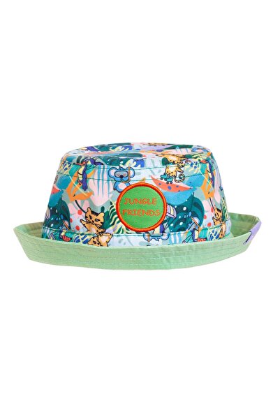 Milk & Moo Milk&Moo Jungle Friends Adjustable Baby Sunhat 0-18 Months