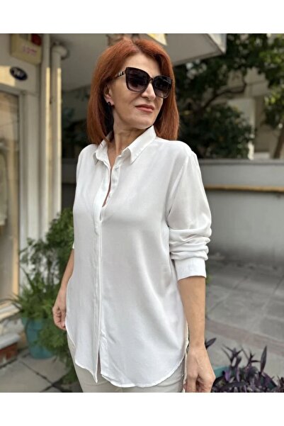 DenizEge E- Viscose Shirt Ecru