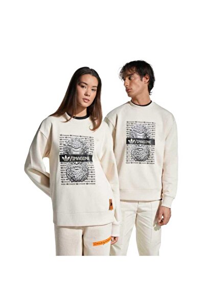 adidas Φούτερ Emre Yusufi Cream (JL2872)