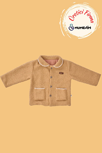 Mumenim Waterproof and Windproof Baby Plush Coat - Lined Inside, Warm Baby Winter Coat for Girls and Boys