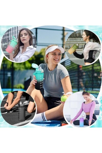 Vagonlife Water Flask 1500ML VGN2213 Blue Pink