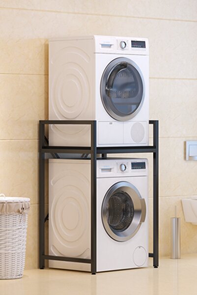 TOLIAHOME Çamaşır Makinası ve Kurutma Makinası Rafı Çamaşır Makinası Üstü Banyo Düzenleyici Raf
