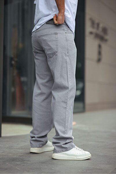 comstar Чоловічі широкі штани Basic з високою талією, сірі