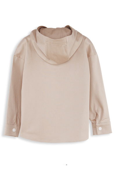 Denokids Dino Oversize Gabardine Boy's Shirt Jacket