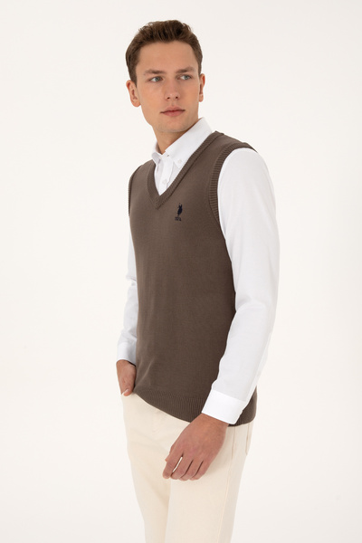 U.S. Polo Assn. Men's Mink Sweater 50316843-Vr052