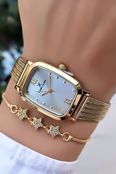 Daniel Klein New Season Steel Women's Watch and Bracelet with Gift