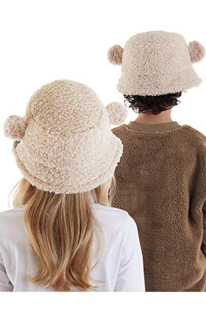 Denokids Unisex Plush Eared Fisherman Hat