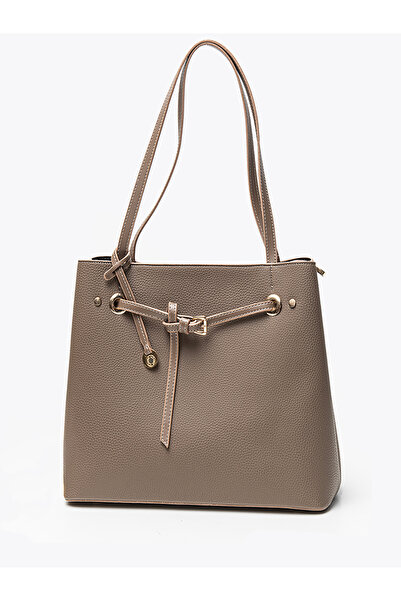 Karaca Printed Vegan Leather Large Shoulder Bag