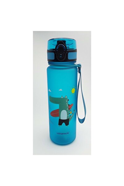 Vagonlife زجاجة مياه Uzspace Tritan 500 مل (Aurora Blue-Crocodile) 3026-5