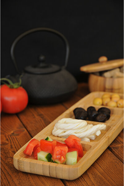 Bambum Ganberi 4 Compartment Snack Bowl & Sauce Bowl