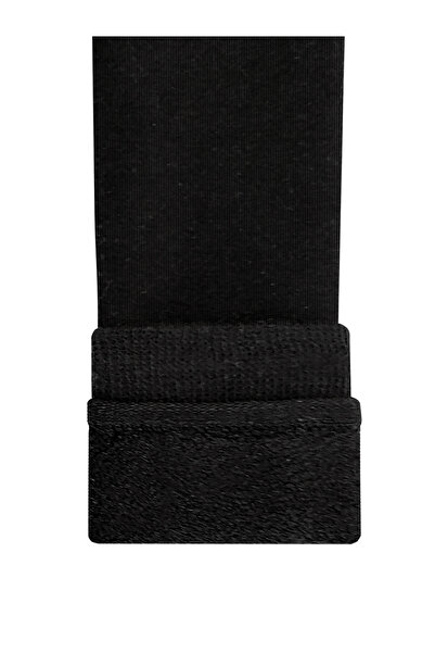 Denokids Black Unisex Towel Leggings