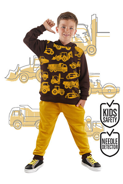 MSHB&G Boy's Construction Vehicles Tracksuit Set