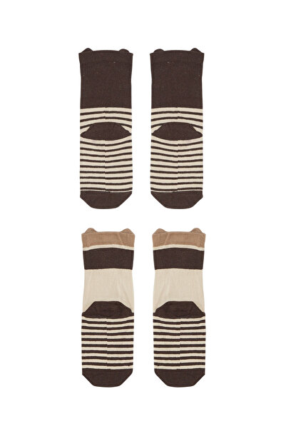 Denokids Bear and Raccoon Boy 2-Piece Socket Socks Set