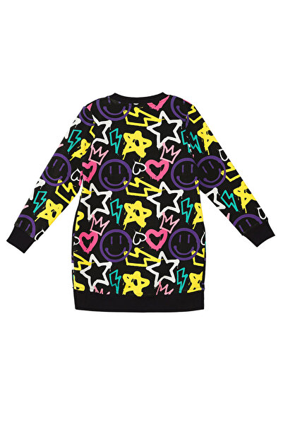 MSHB&G Κοριτσίστικο φόρεμα Heart Street Style