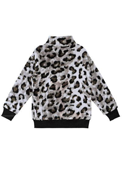 MSHB&G Leopard Girl's Plush Sweatshirt