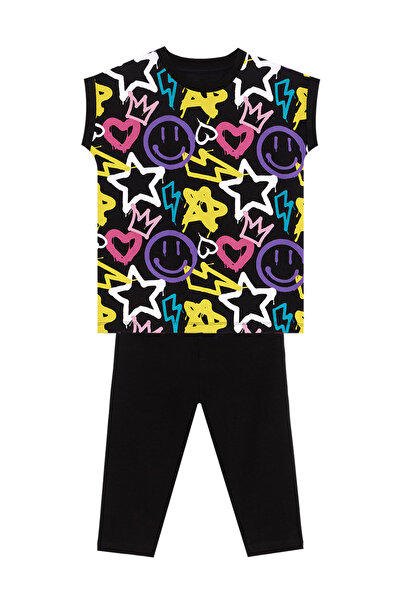 MSHB&G Street Style lány nyári póló leggings szett