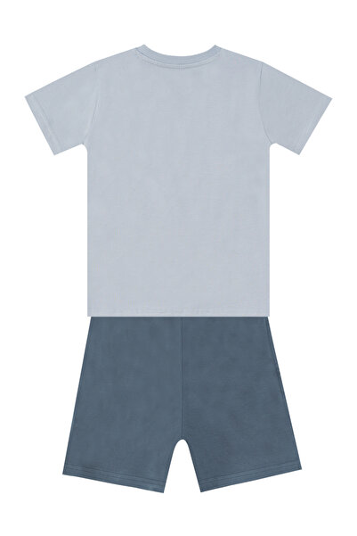 Denokids Boy's Summer Set - Ahoy Cat T-shirt and Shorts